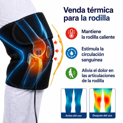 Rodillera Térmica con Calor Terapéutico